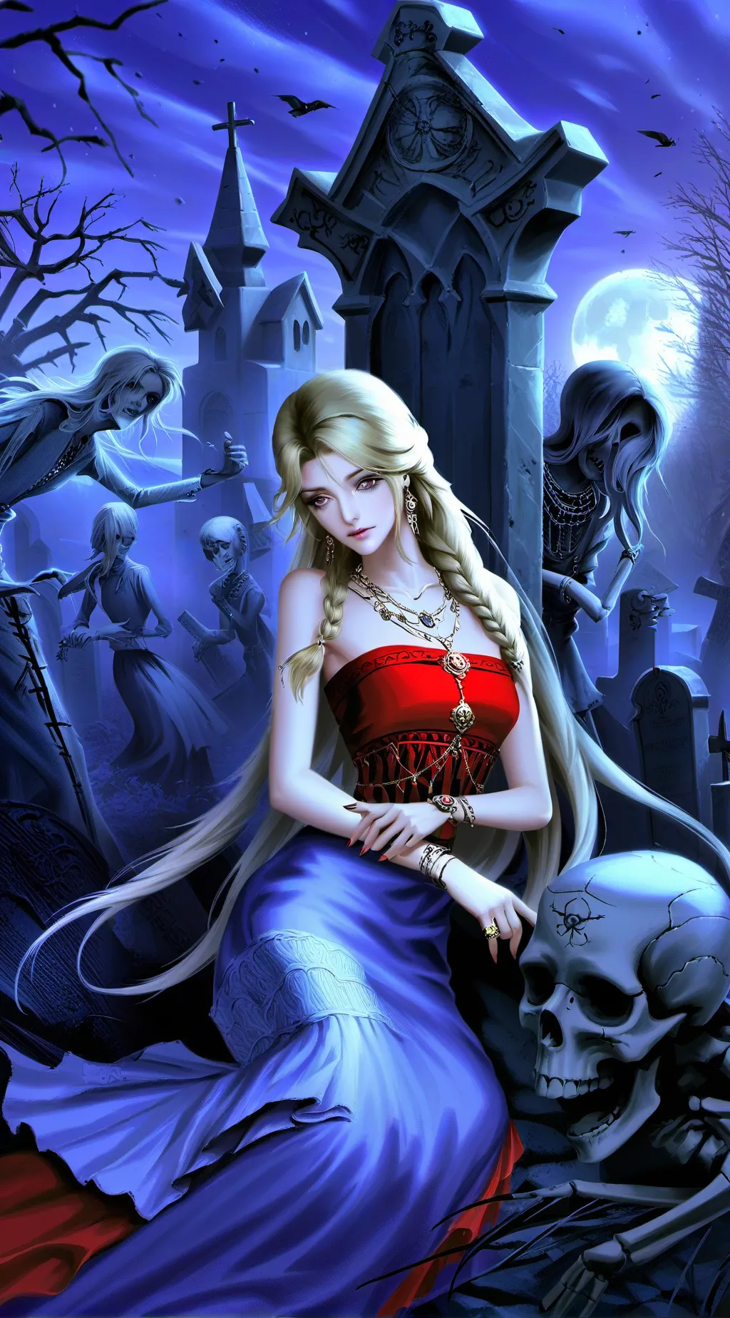 ai character: death bed companio background