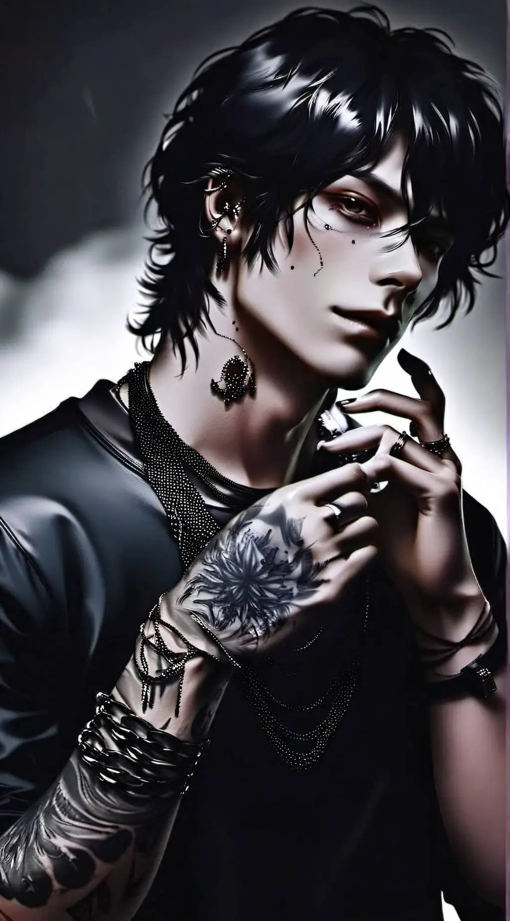 ai character: 🖤Blaise🖤 background