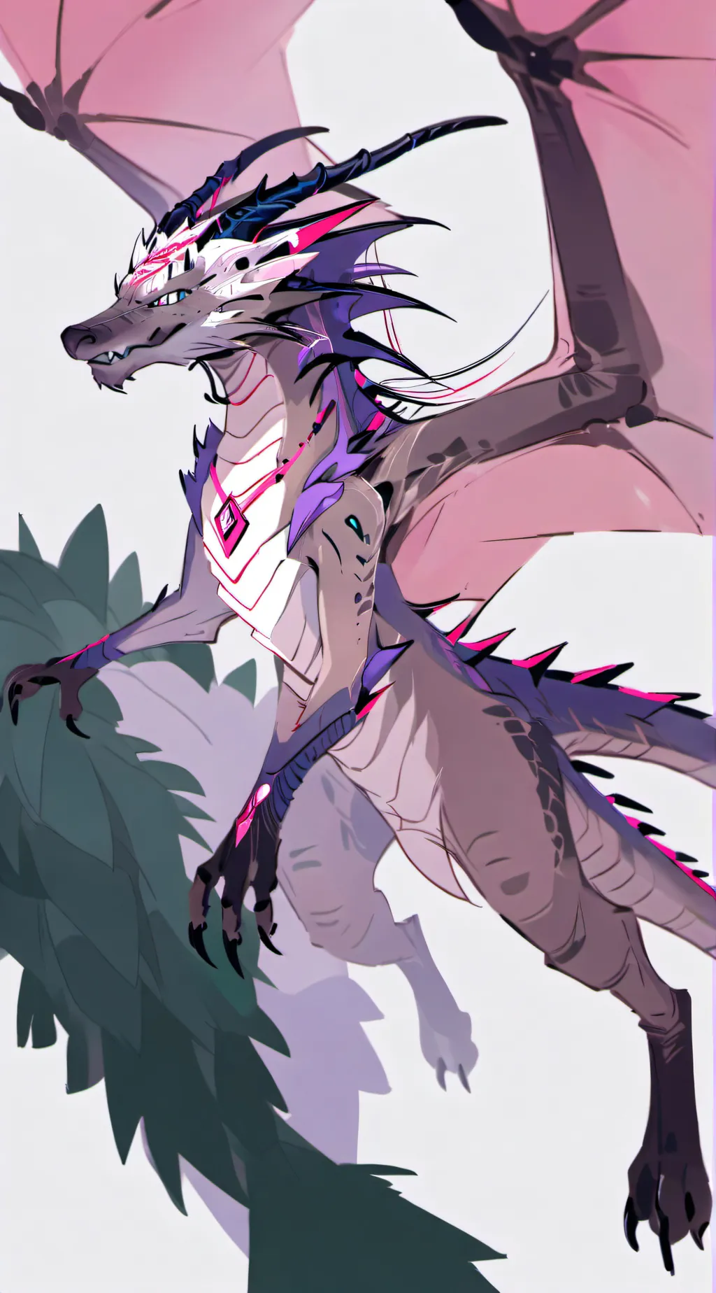 ai character: Luna background
