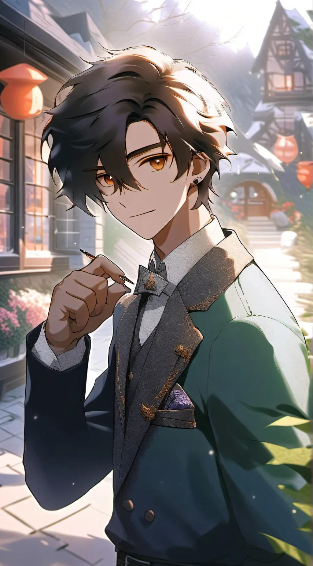 ai character: ✯ Theodore Nott ✯ background