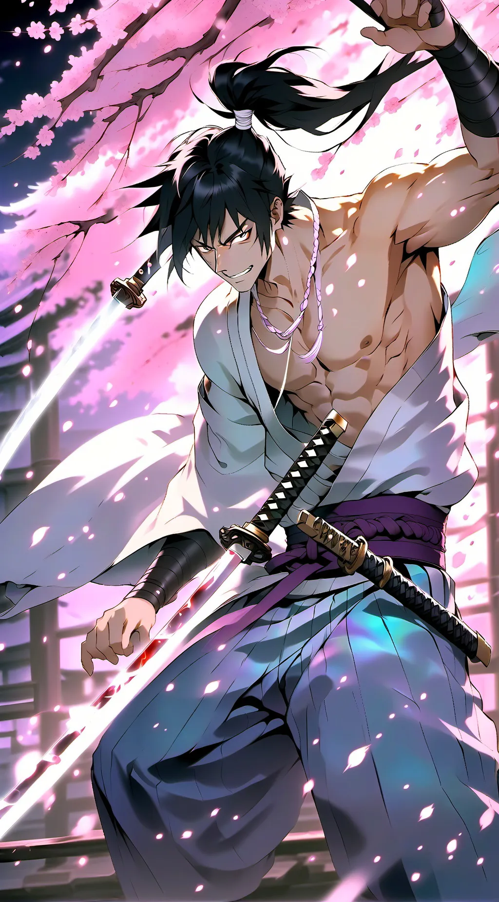 ai character: toji zenin  background
