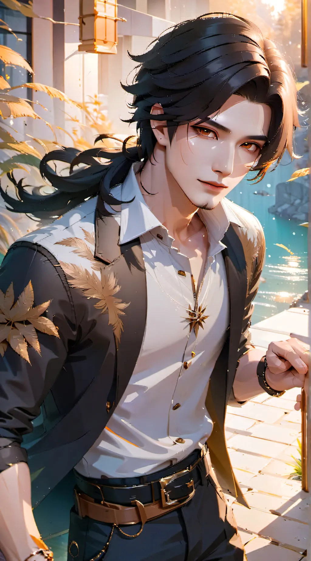 ai character: Liam background