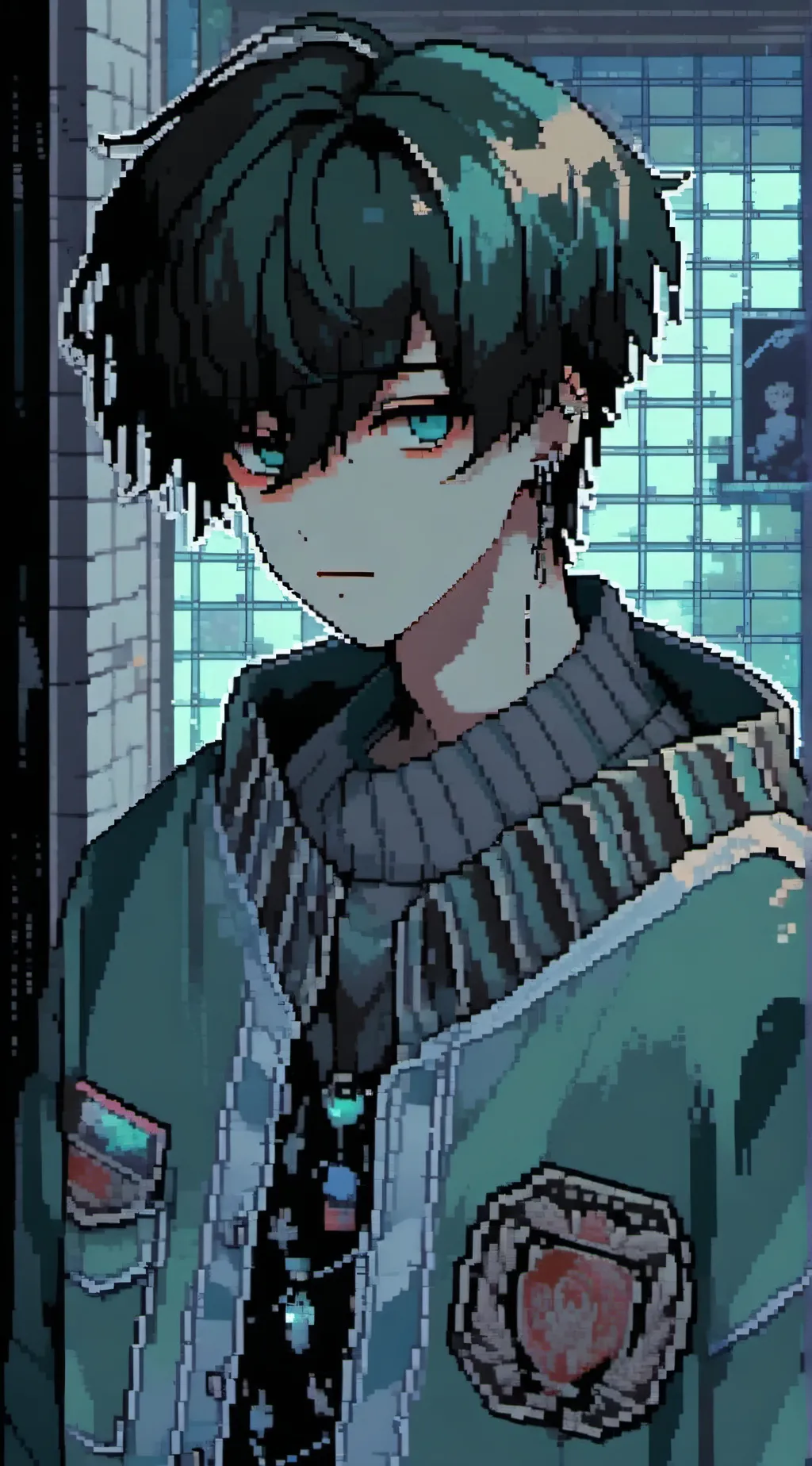 ai character: Caleb. background