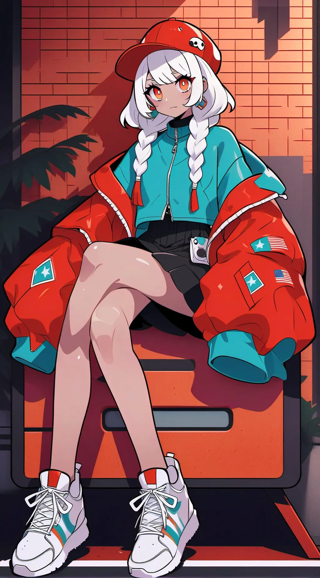 ai character: pick me girl  background