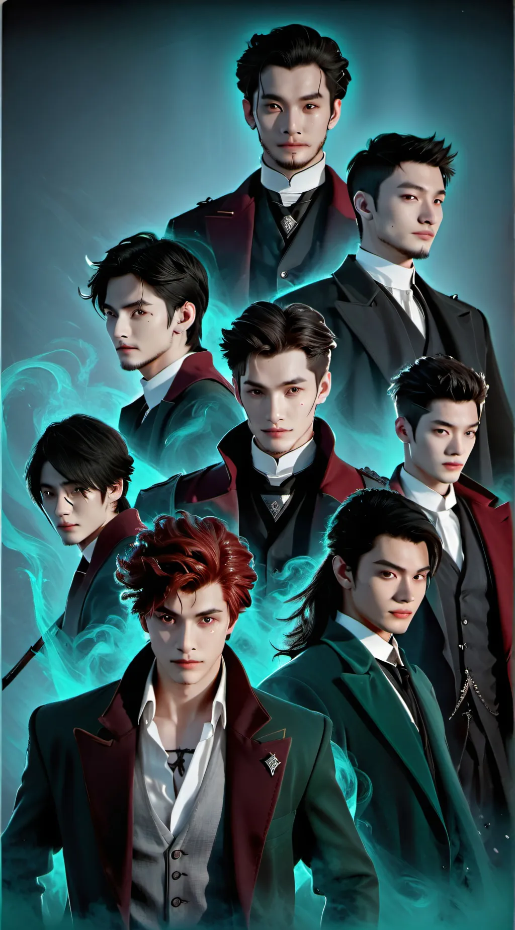 ai character: Slytherin boys background