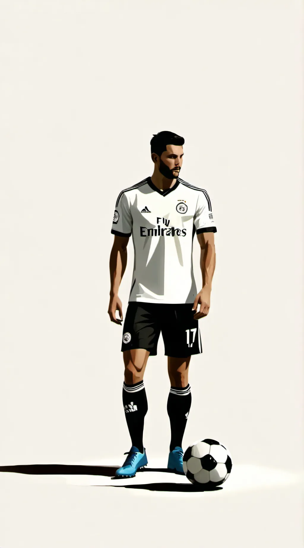 ai character: soccer motivater background