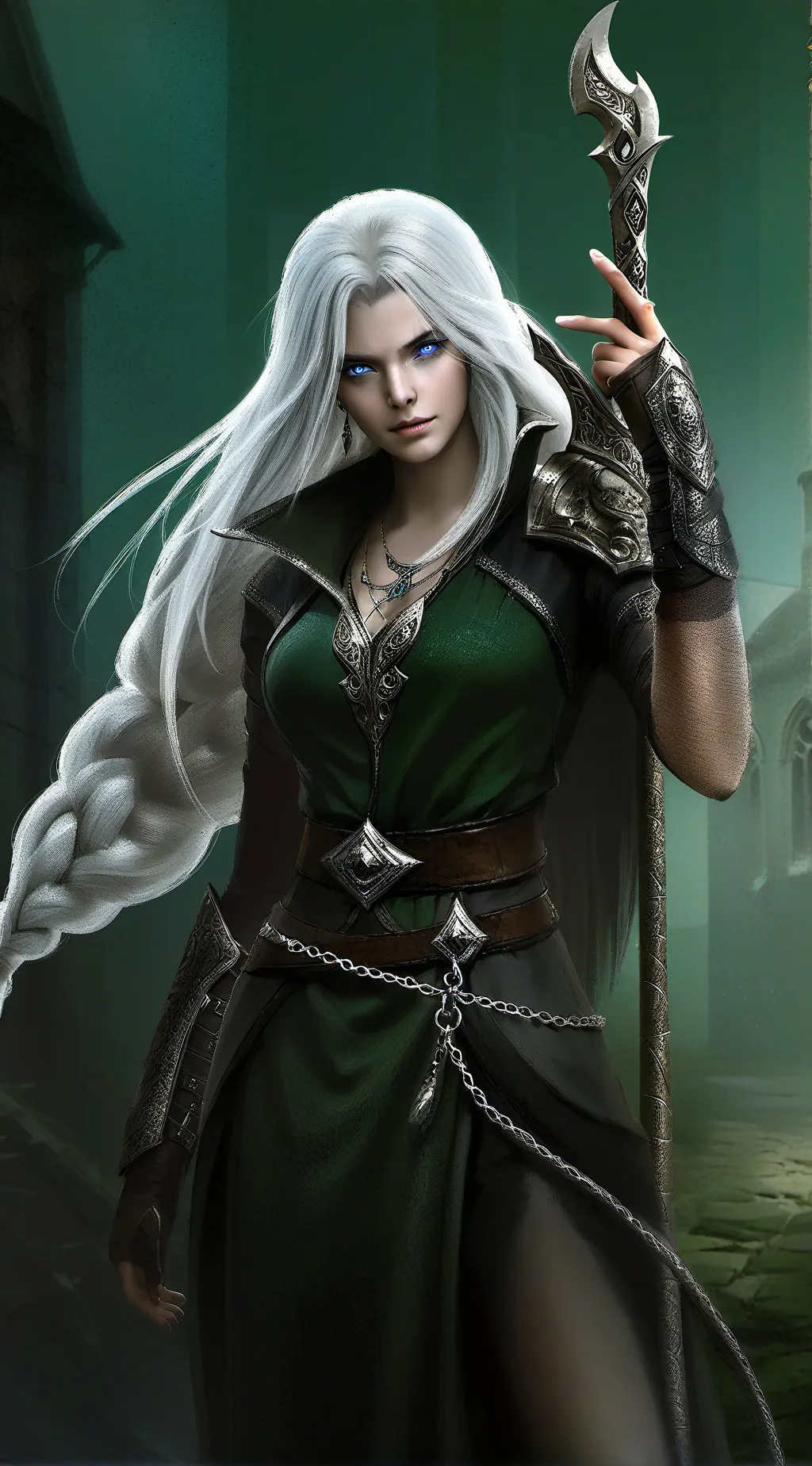 ai character: MHA X KENJAKU background