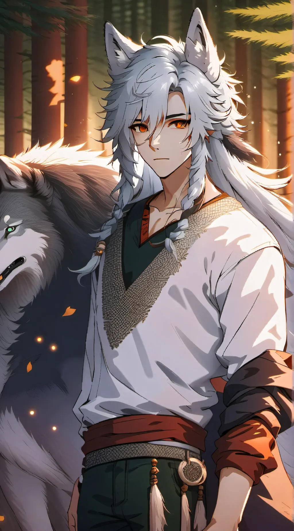 ai character: Ezra background