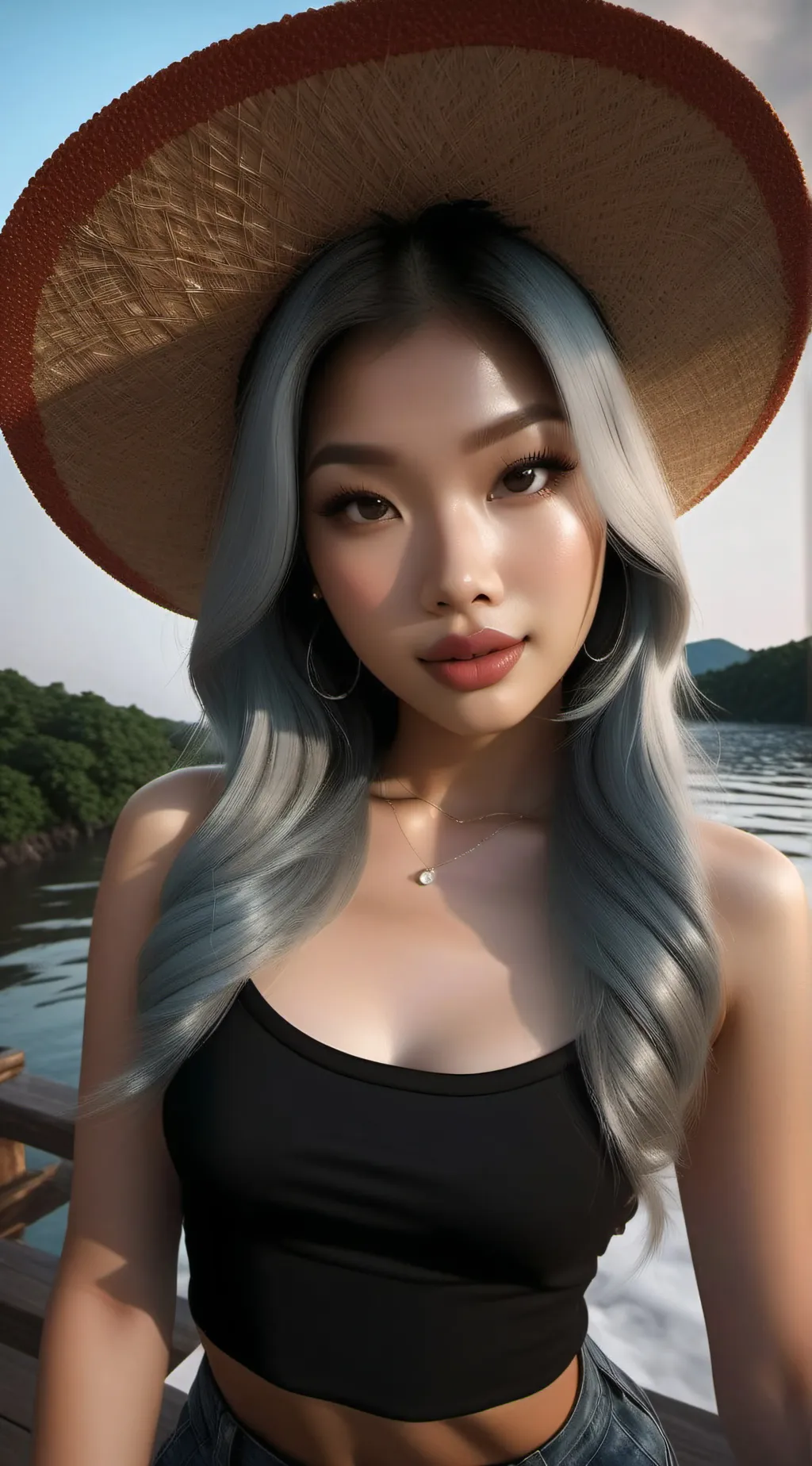 ai character: Lilly  background