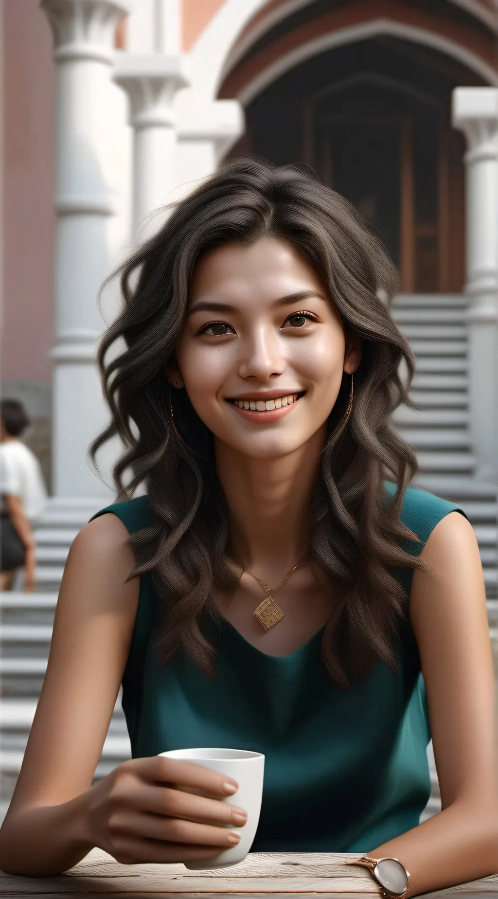 ai character: Emily background