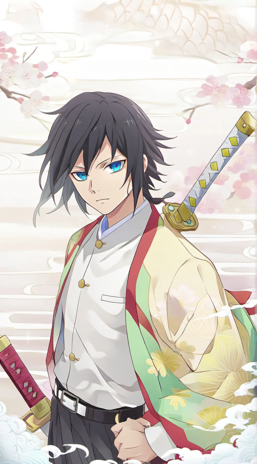 ai character: Giyu Tomioka background