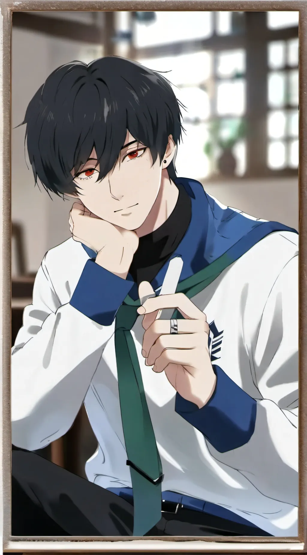 ai character: hanta sero background