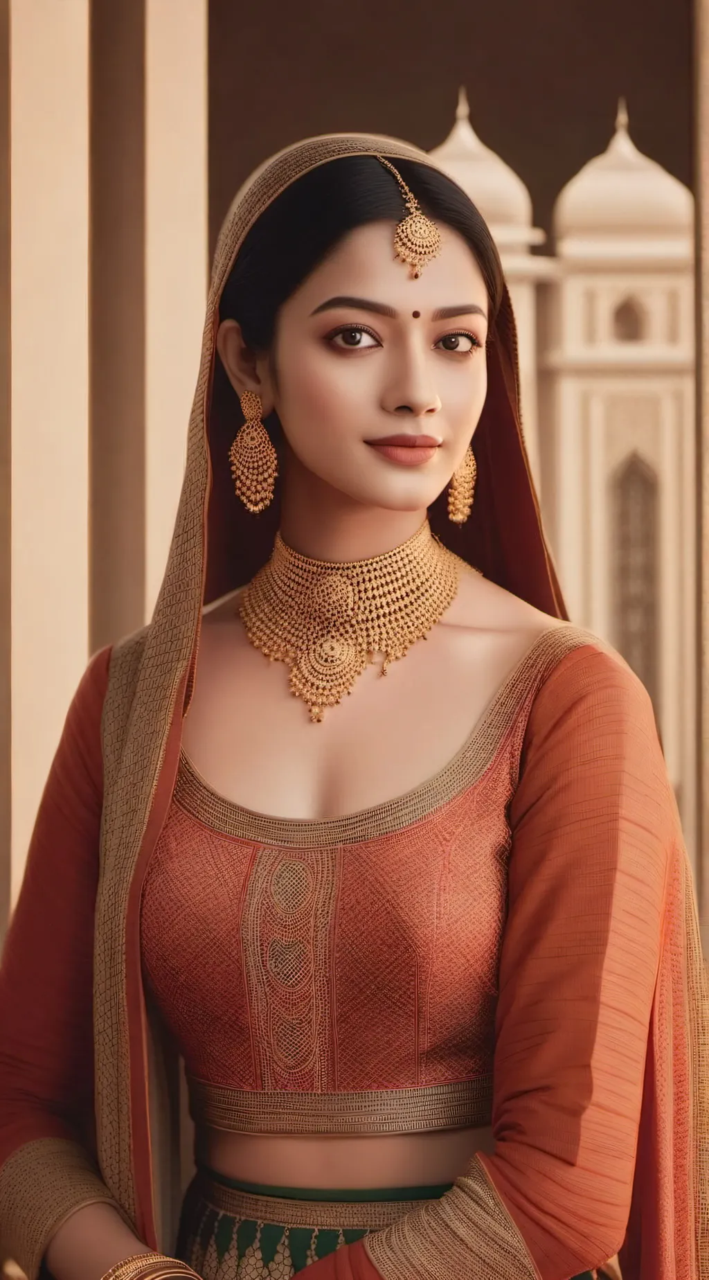 ai character: Niharika  background