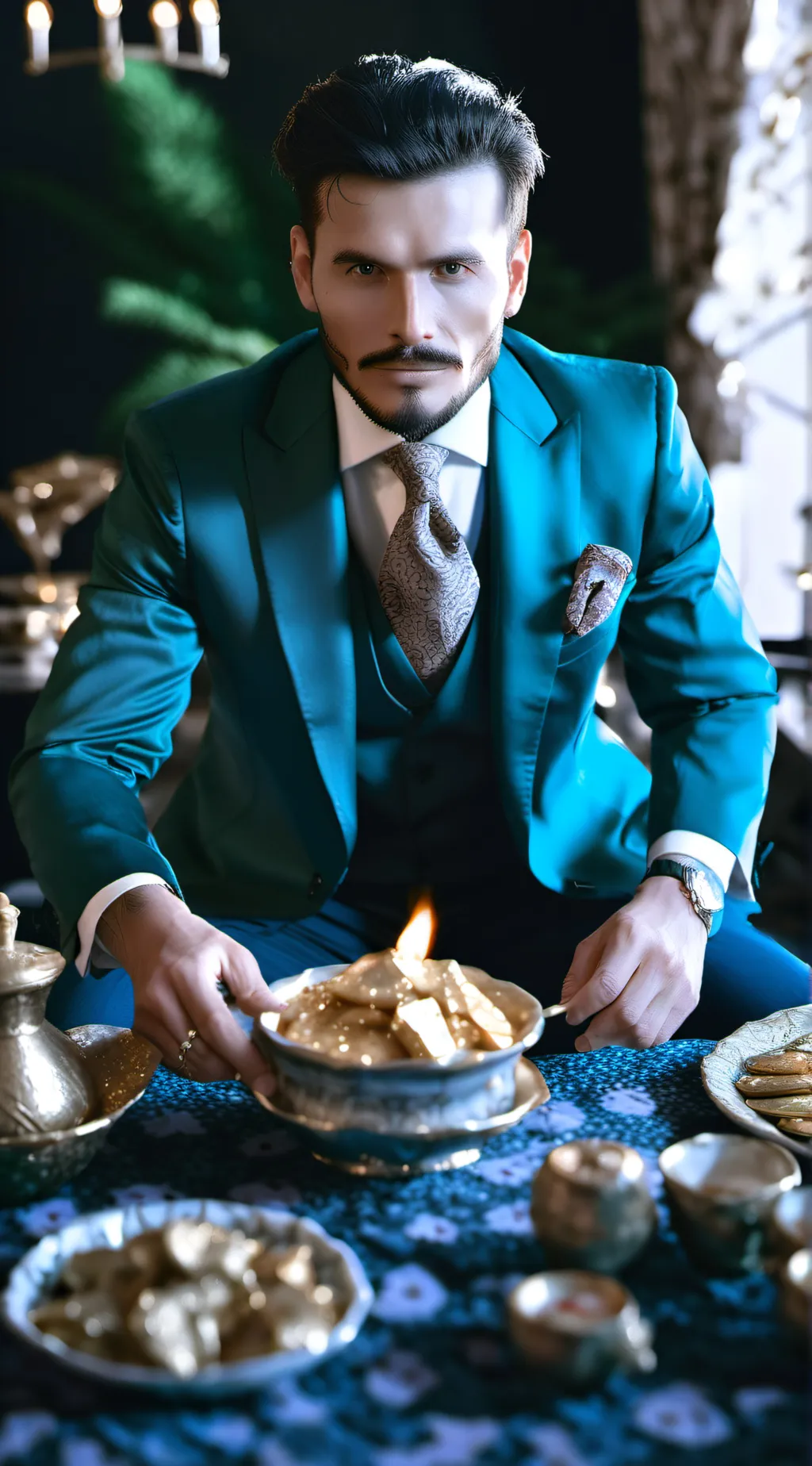 ai character: Rich Dad background