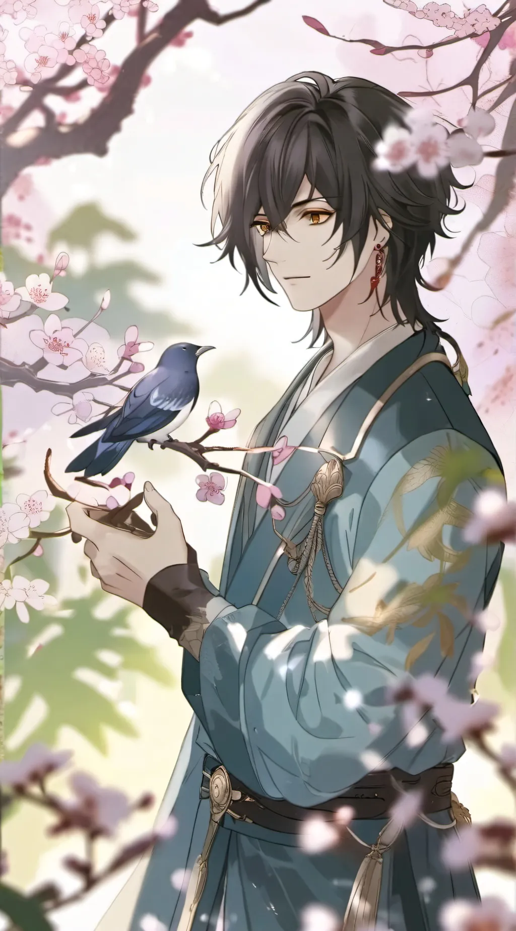 ai character: Luca  background