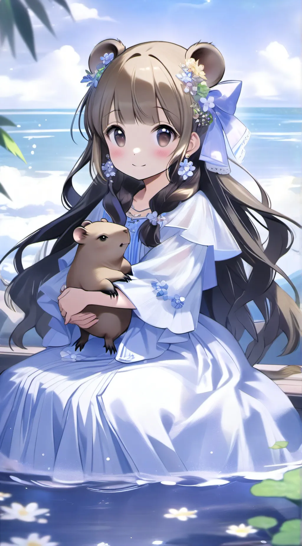 ai character: Oceanna background