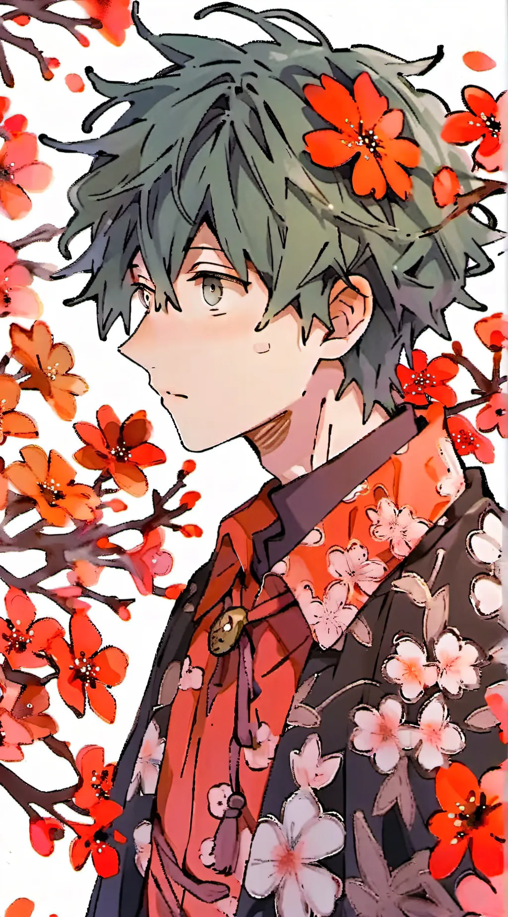 ai character: Deku background