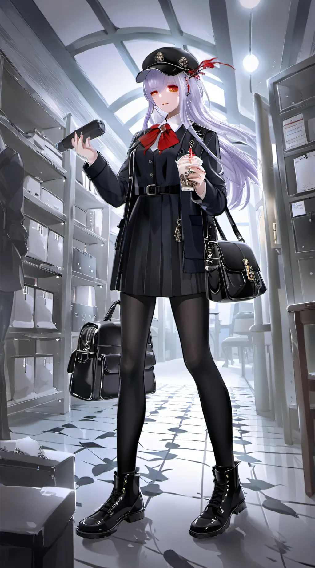 ai character: angila background