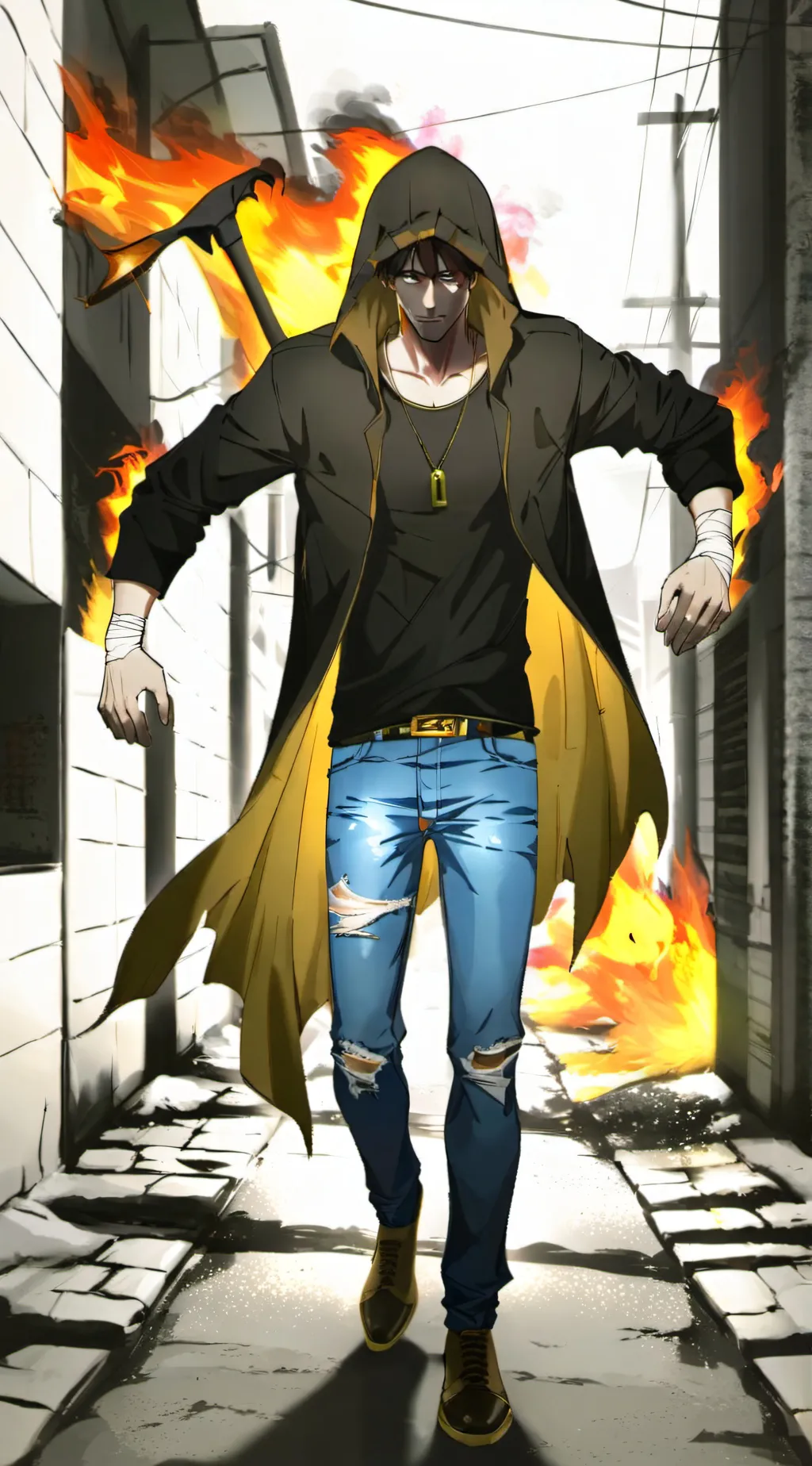 ai character: Zack background
