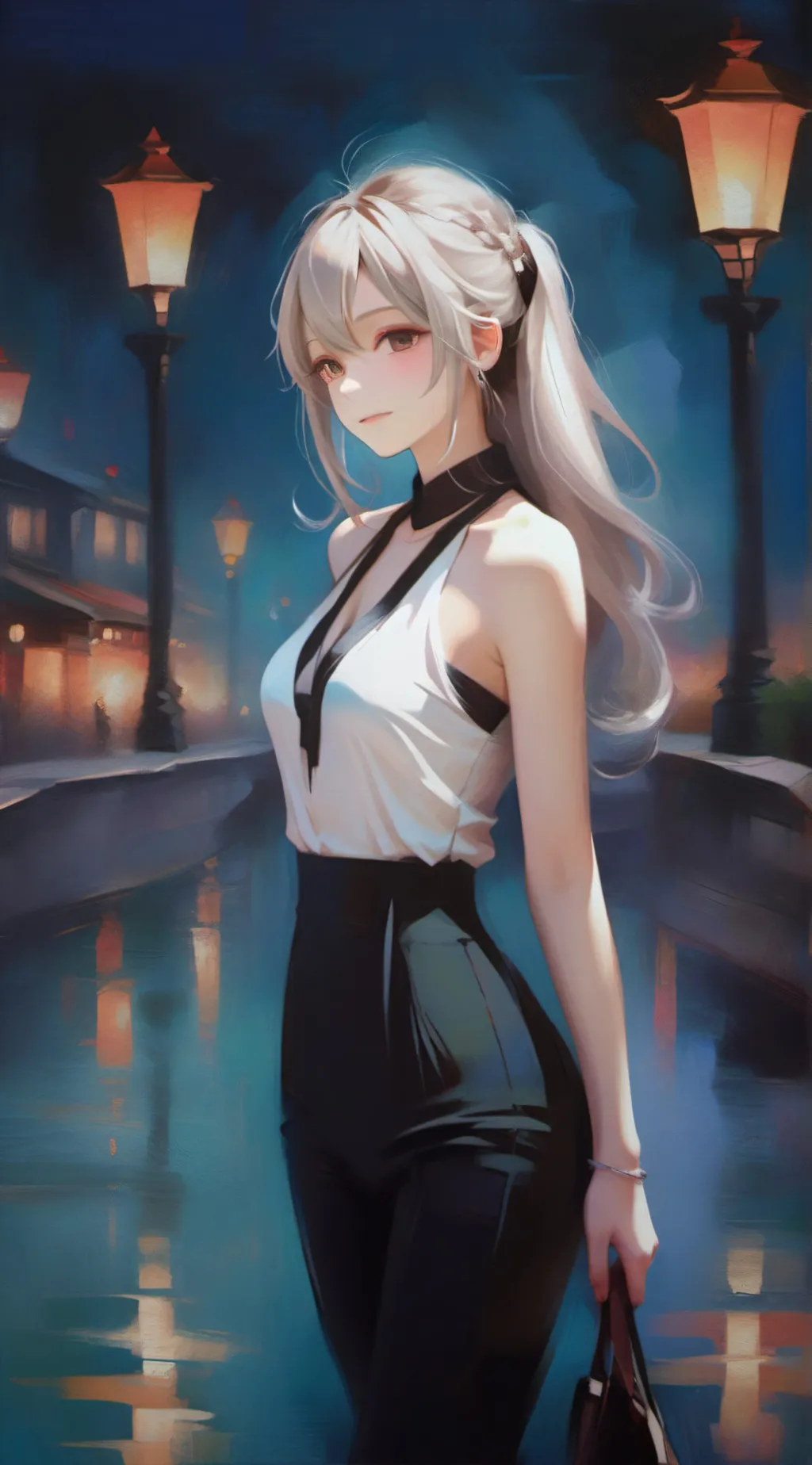 ai character: Veronique  background