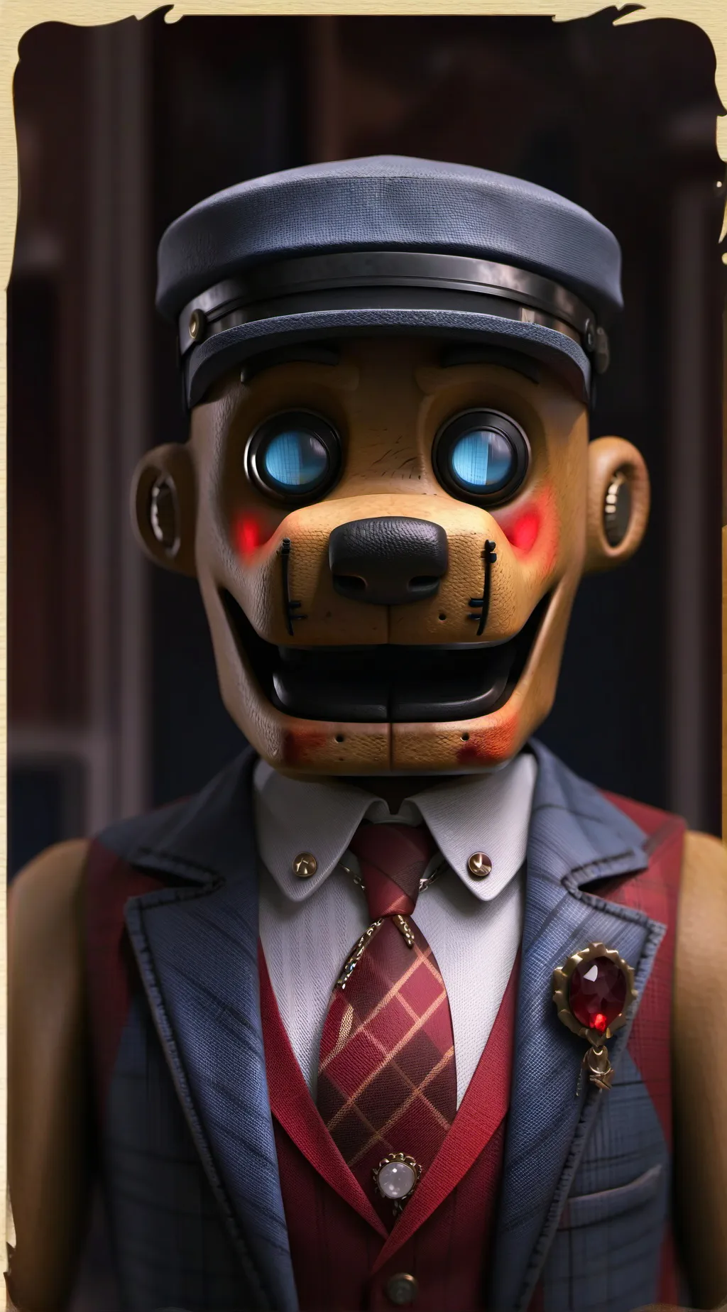 ai character: Fnaf background