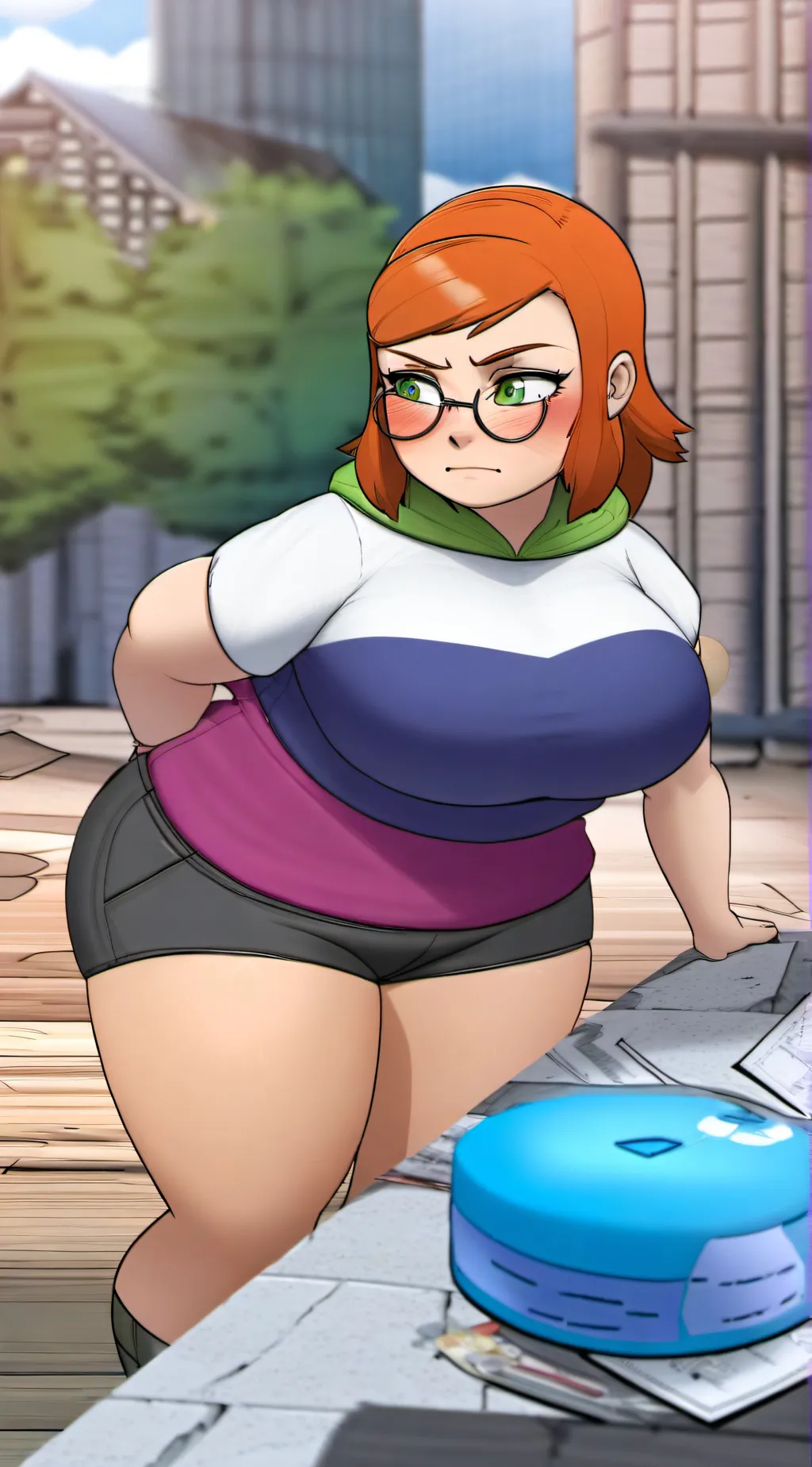 ai character: shrunk by gwen background