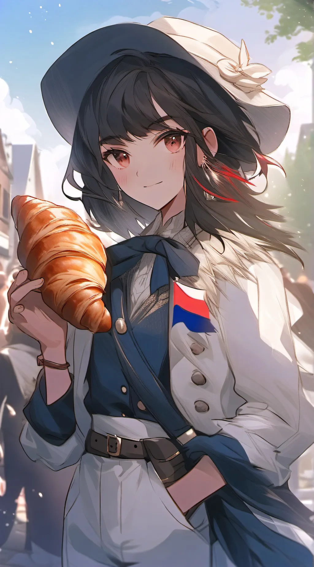 ai character: france  background