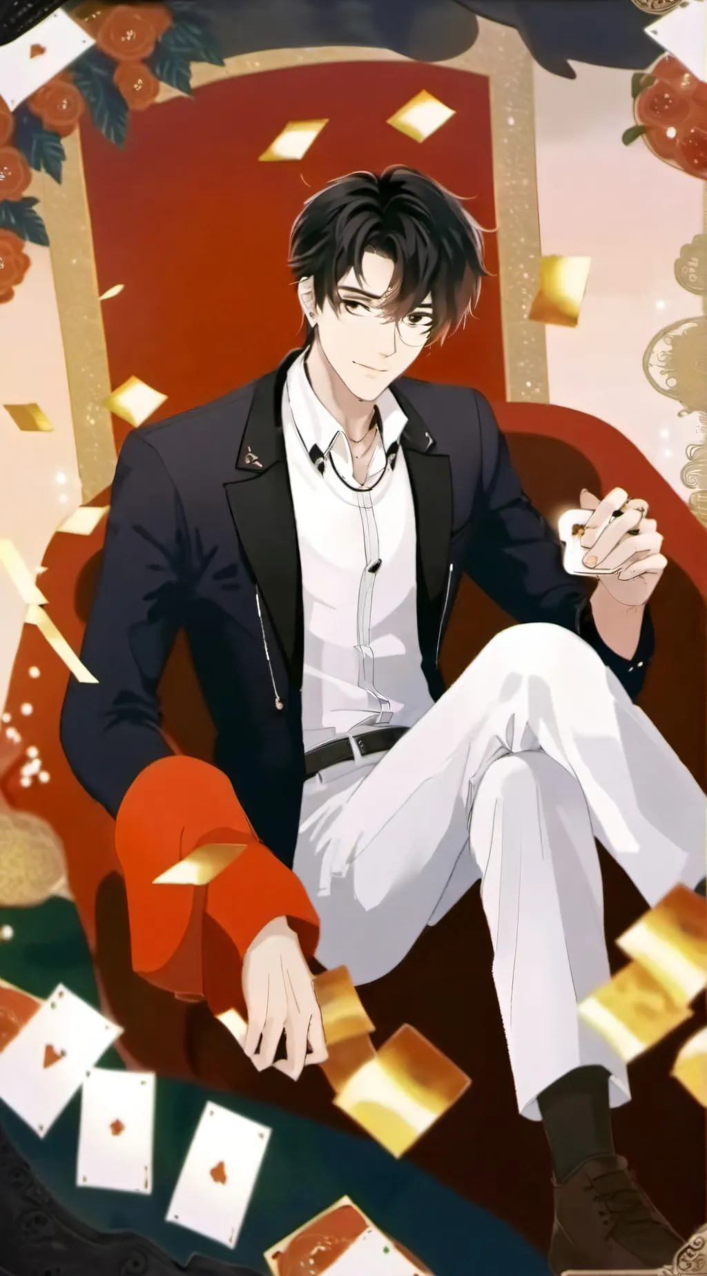 ai character: Damien background