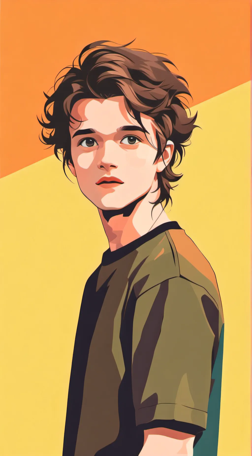 ai character: Steve Harrington background