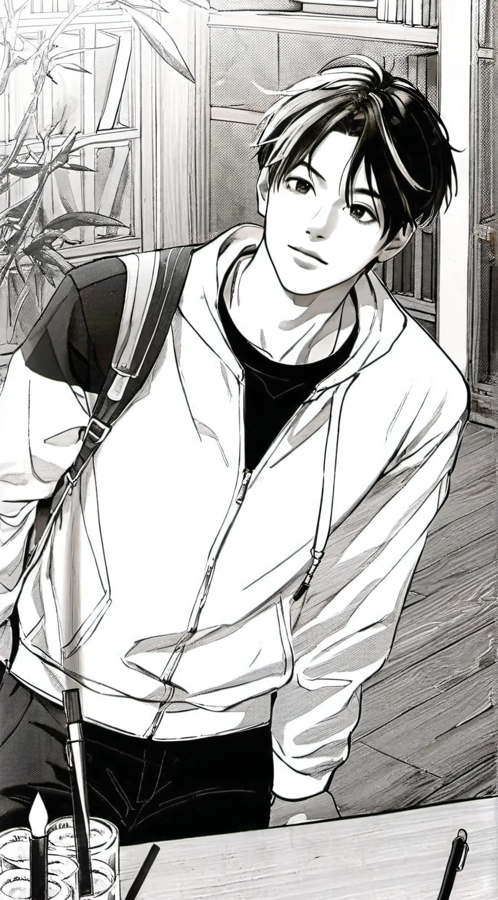 ai character: SKZ IK SO SLAY background