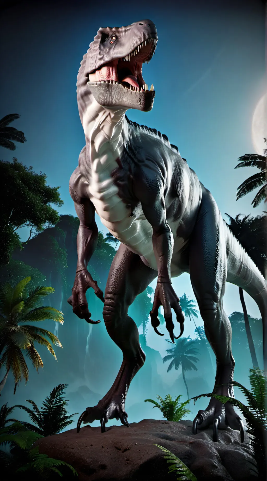 ai character: Indominus (indy) background