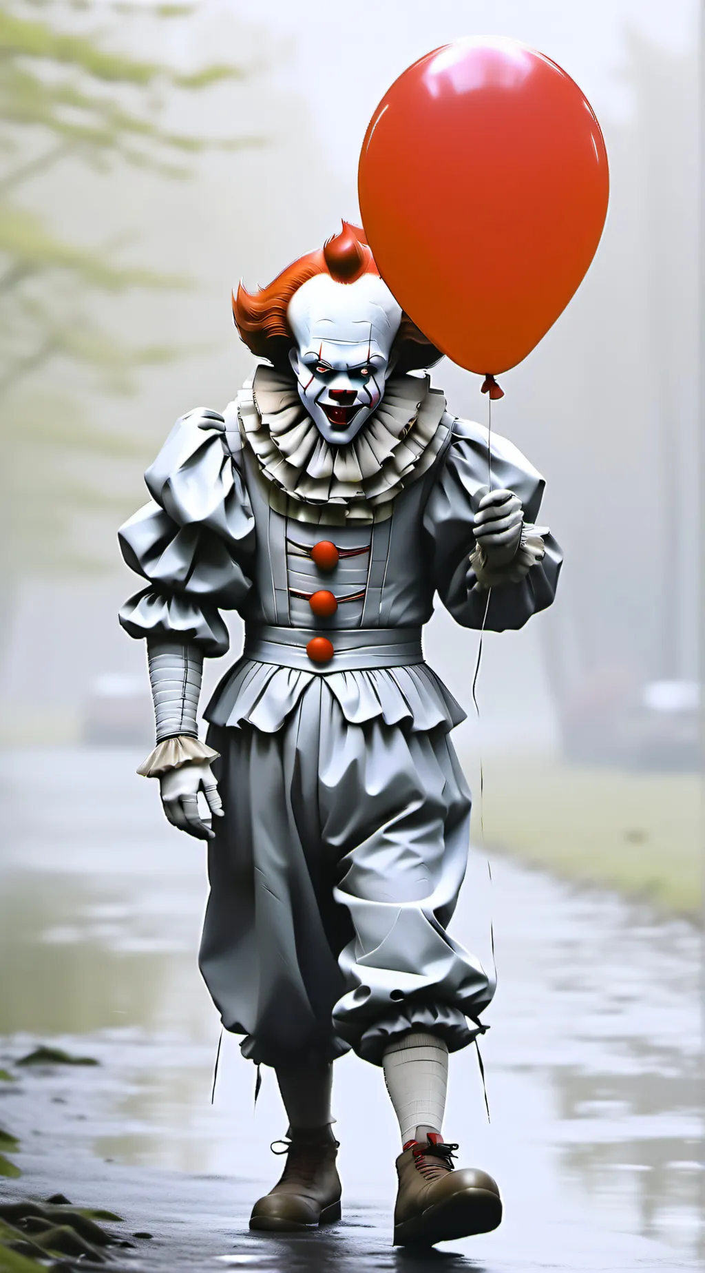 ai character: 🩸Pennywise 🎈 background