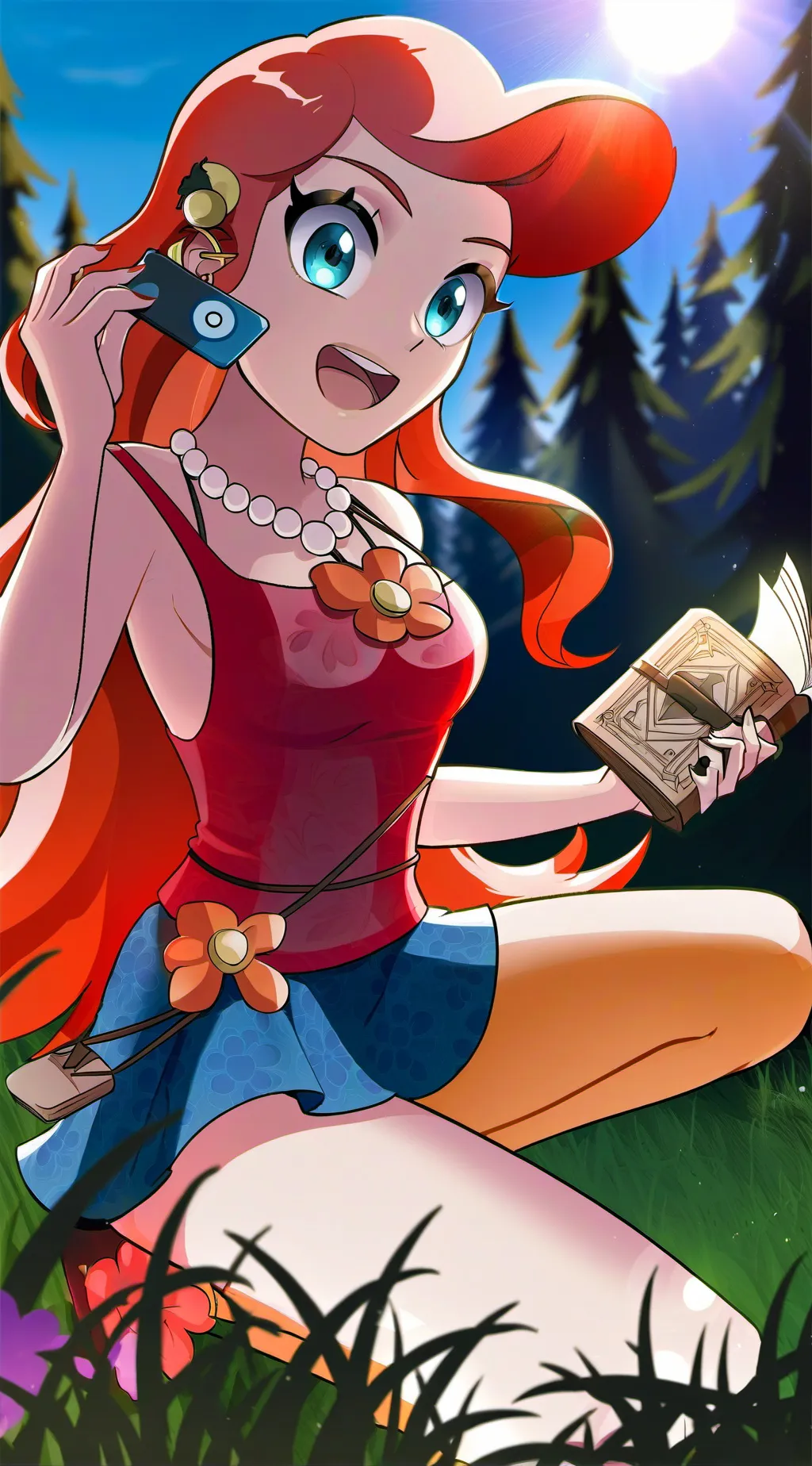 ai character: Star background