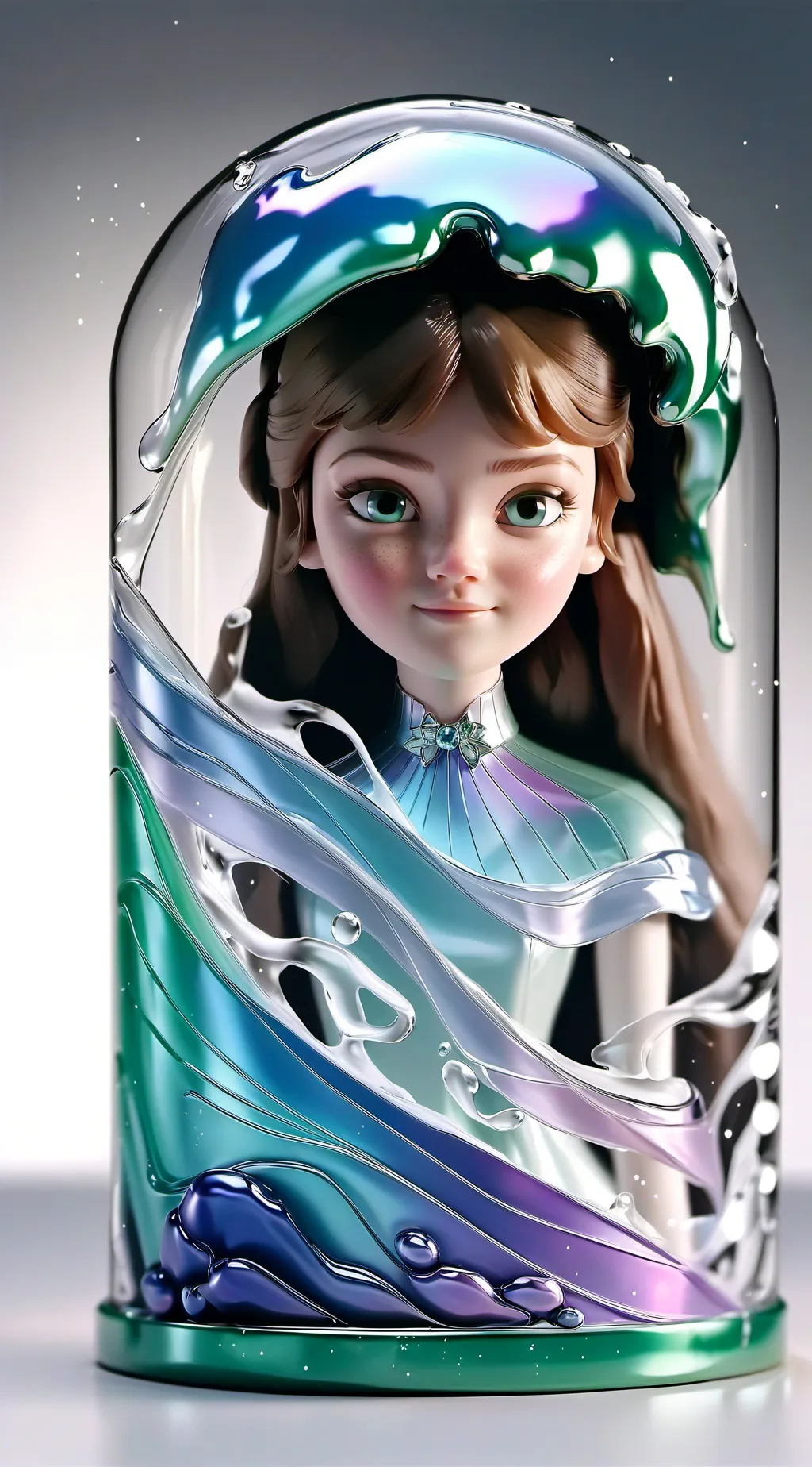 ai character: uwu girl background