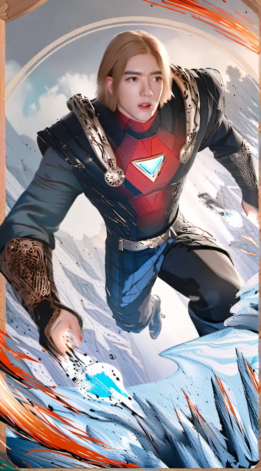ai character: Mha background