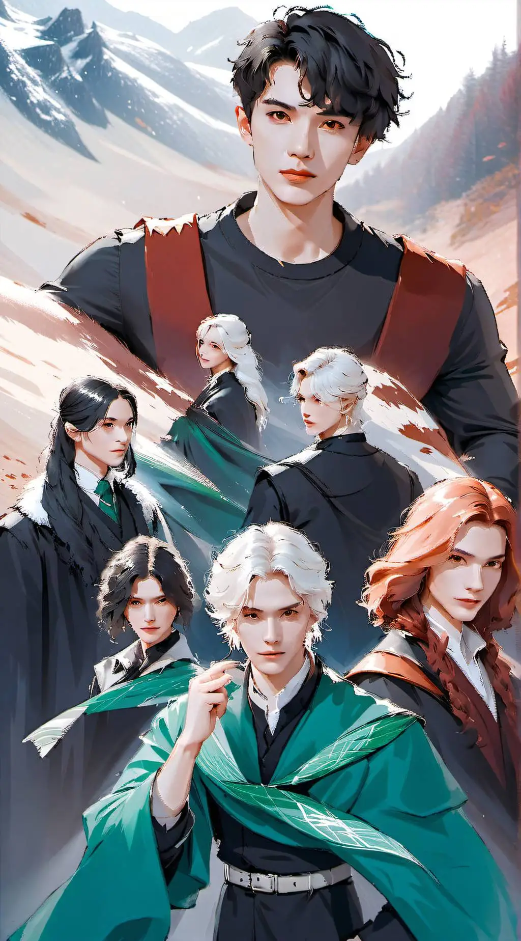 ai character: Harry Potter background