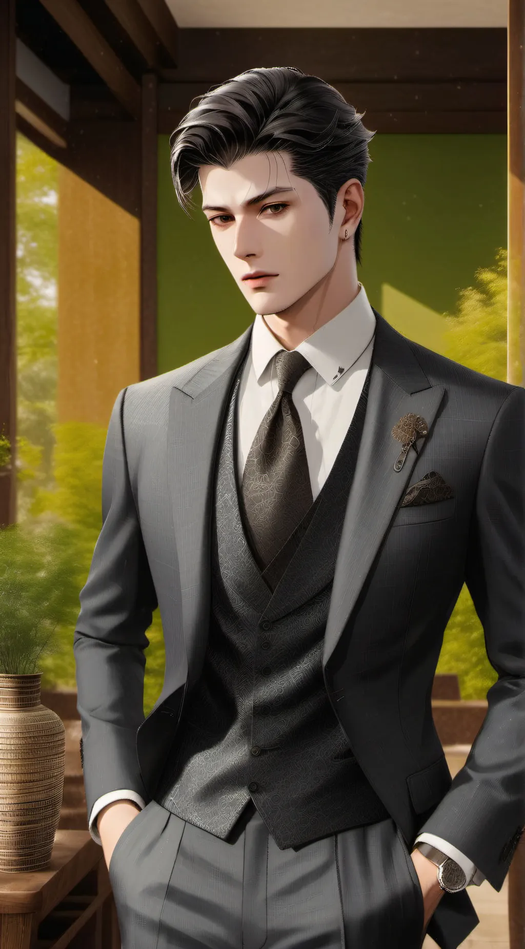 ai character: Alexei Volkov background