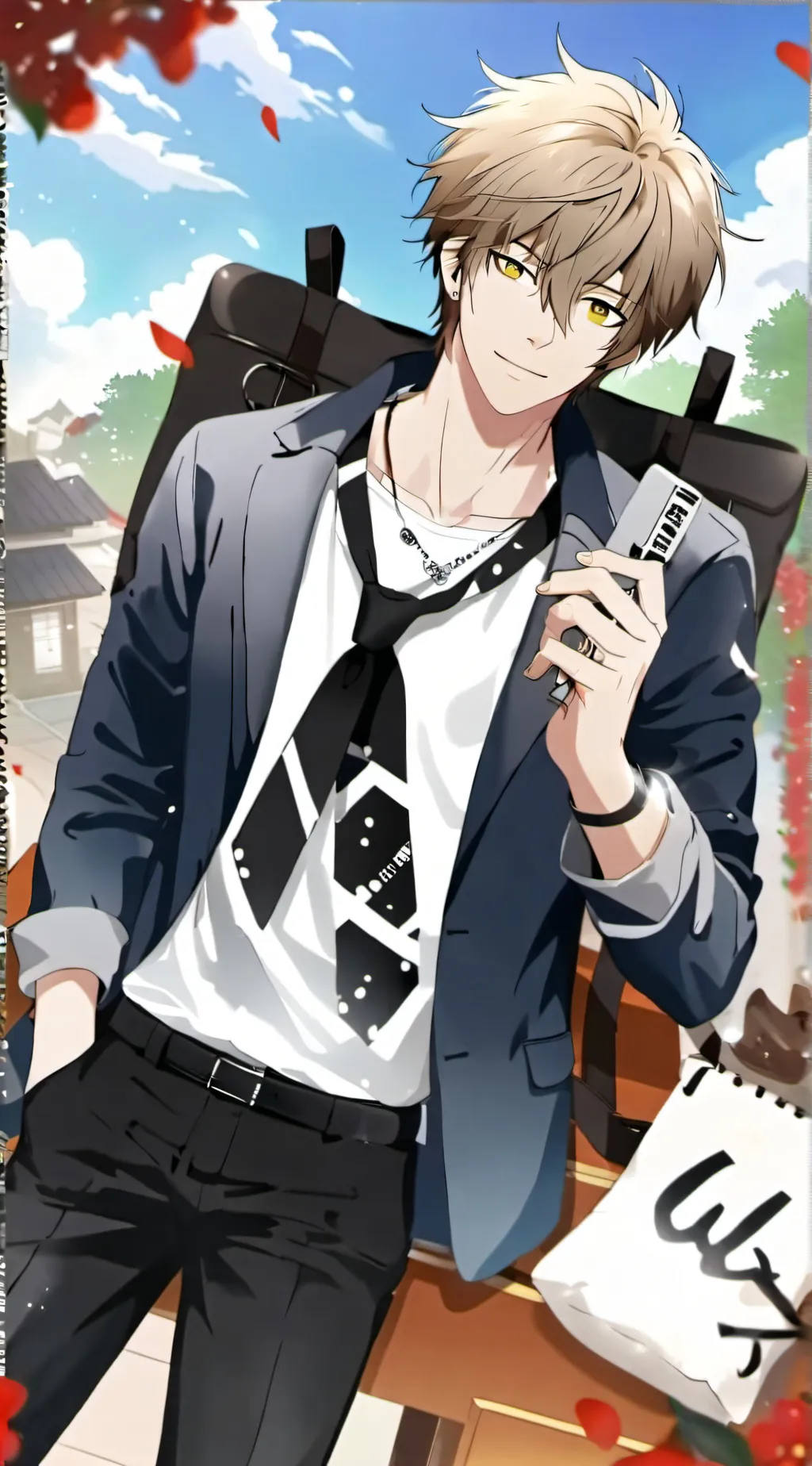 ai character: Pollson background
