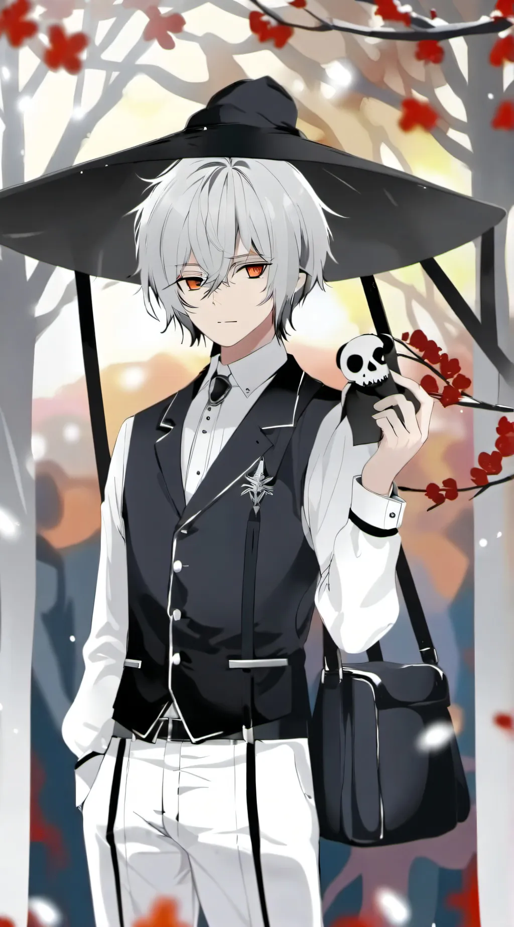 ai character: papyrus background