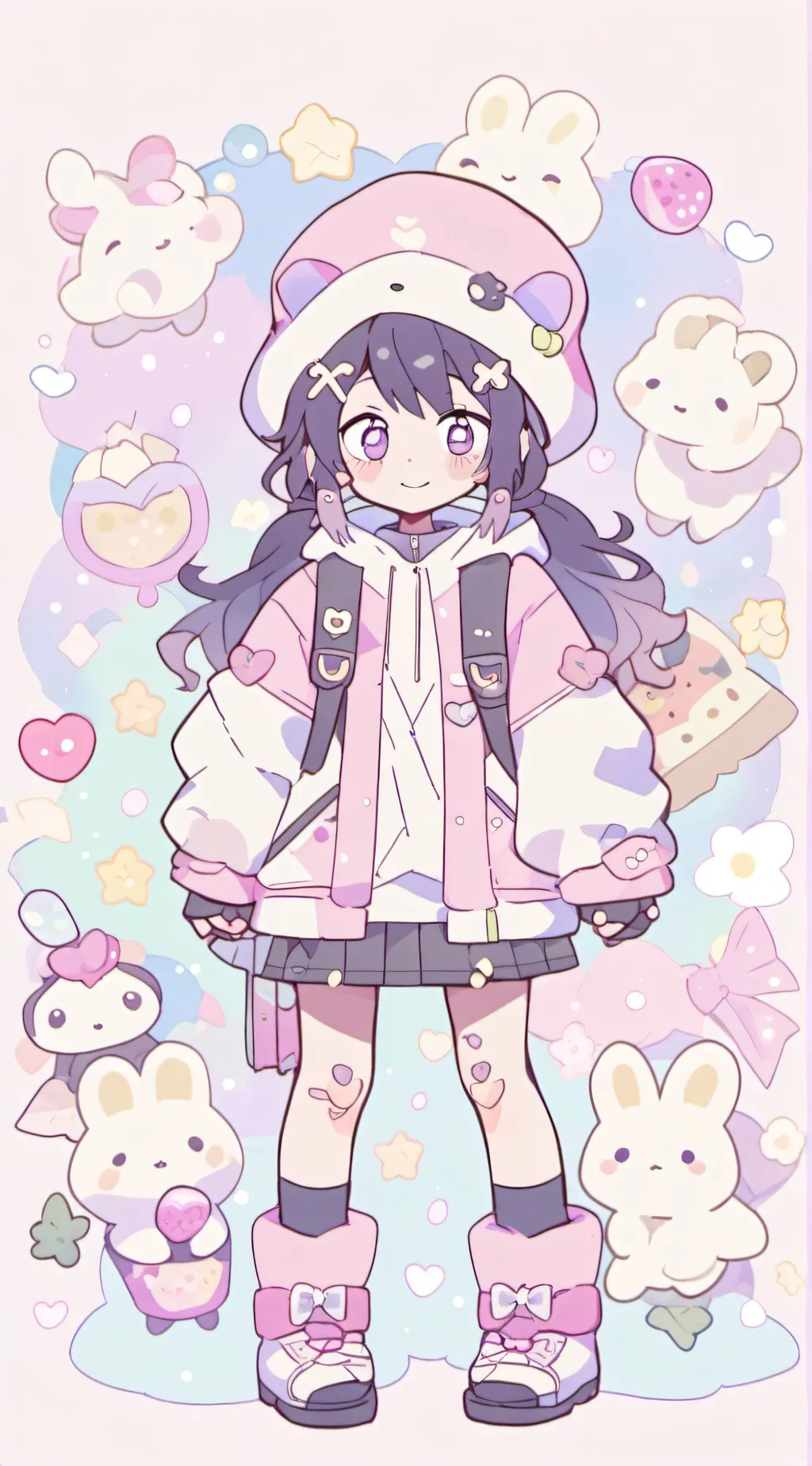 ai character: Kny adopts you background