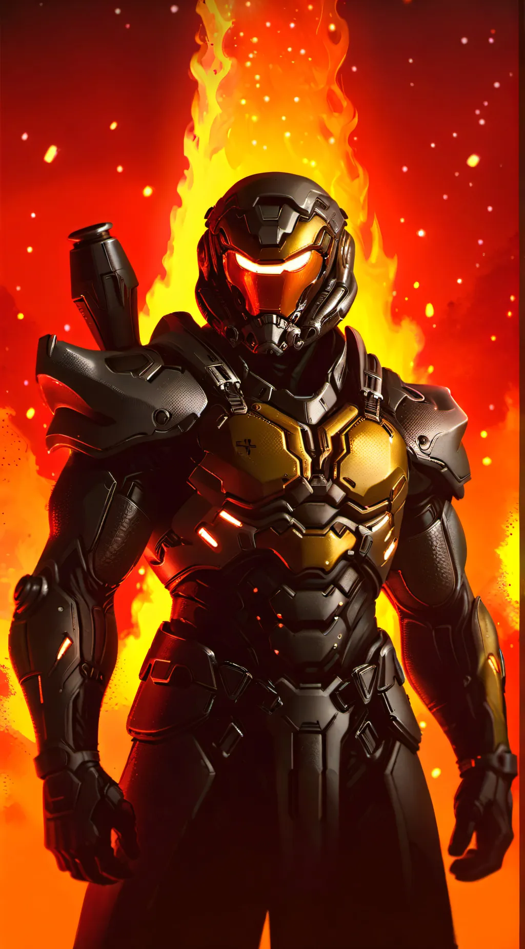 ai character: doom background