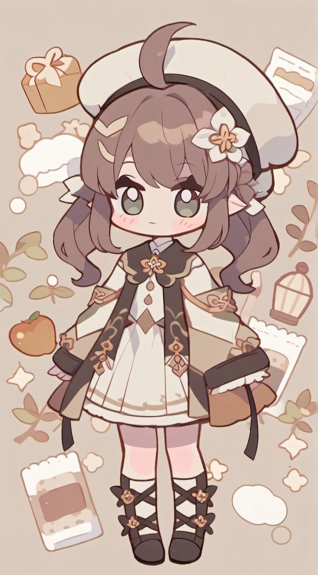 ai character: Evelyn background