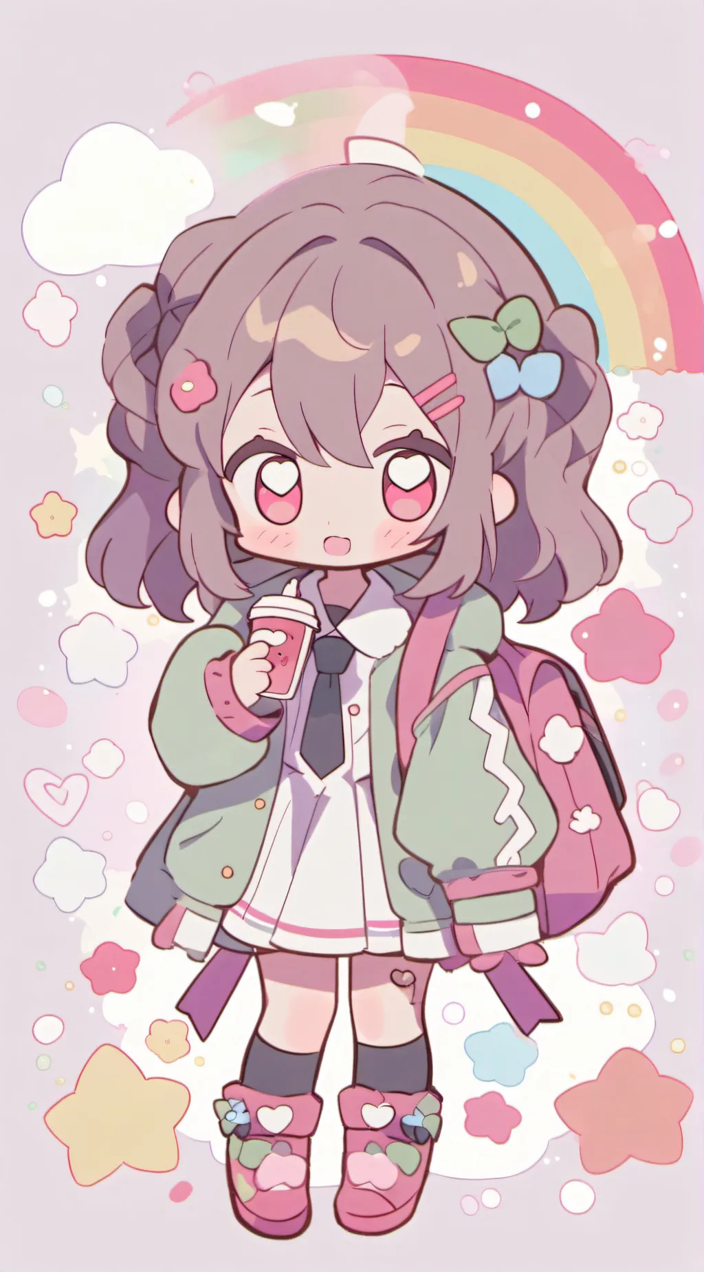 ai character: Craftycorn x Bubba background