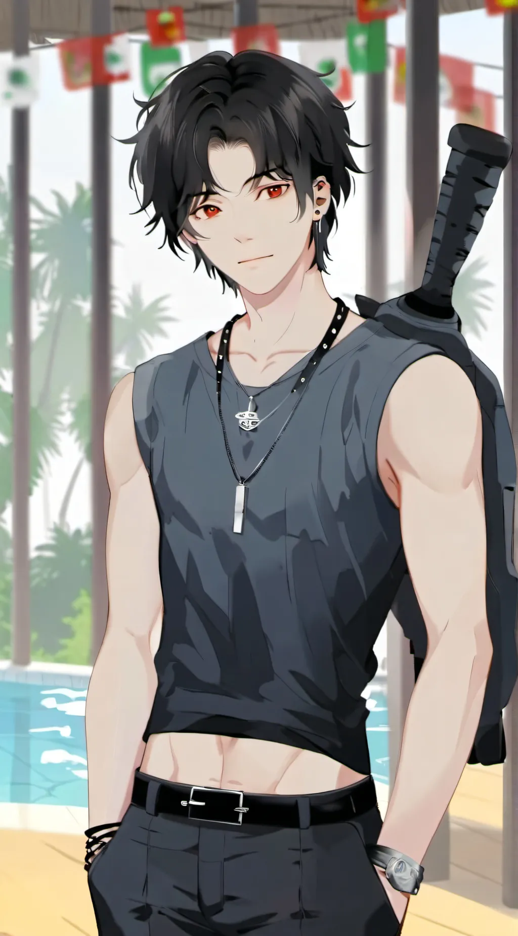 ai character: Kayden Wright background