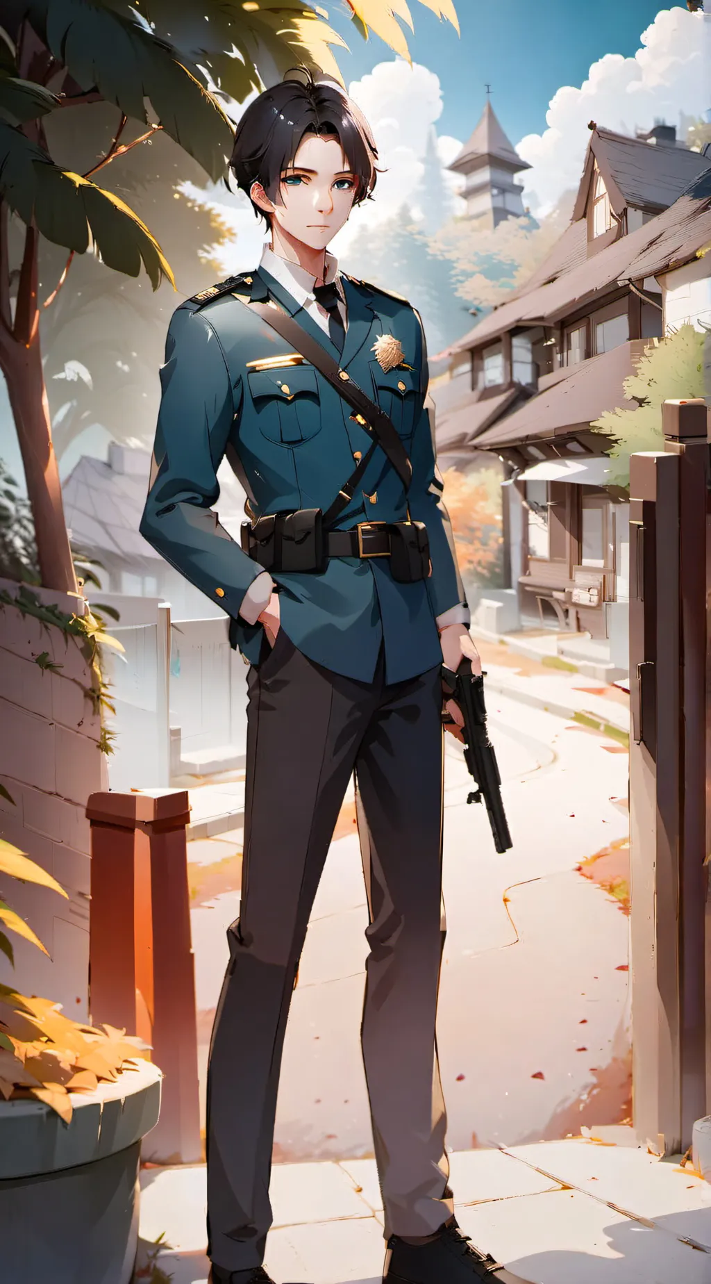 ai character: Bryan  background