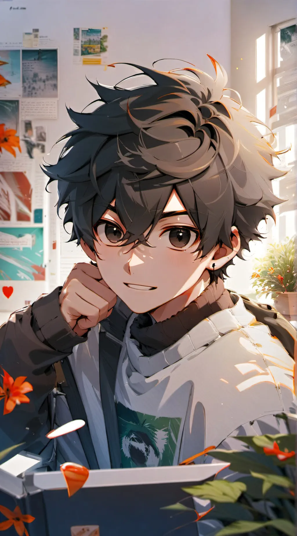 ai character: liam background