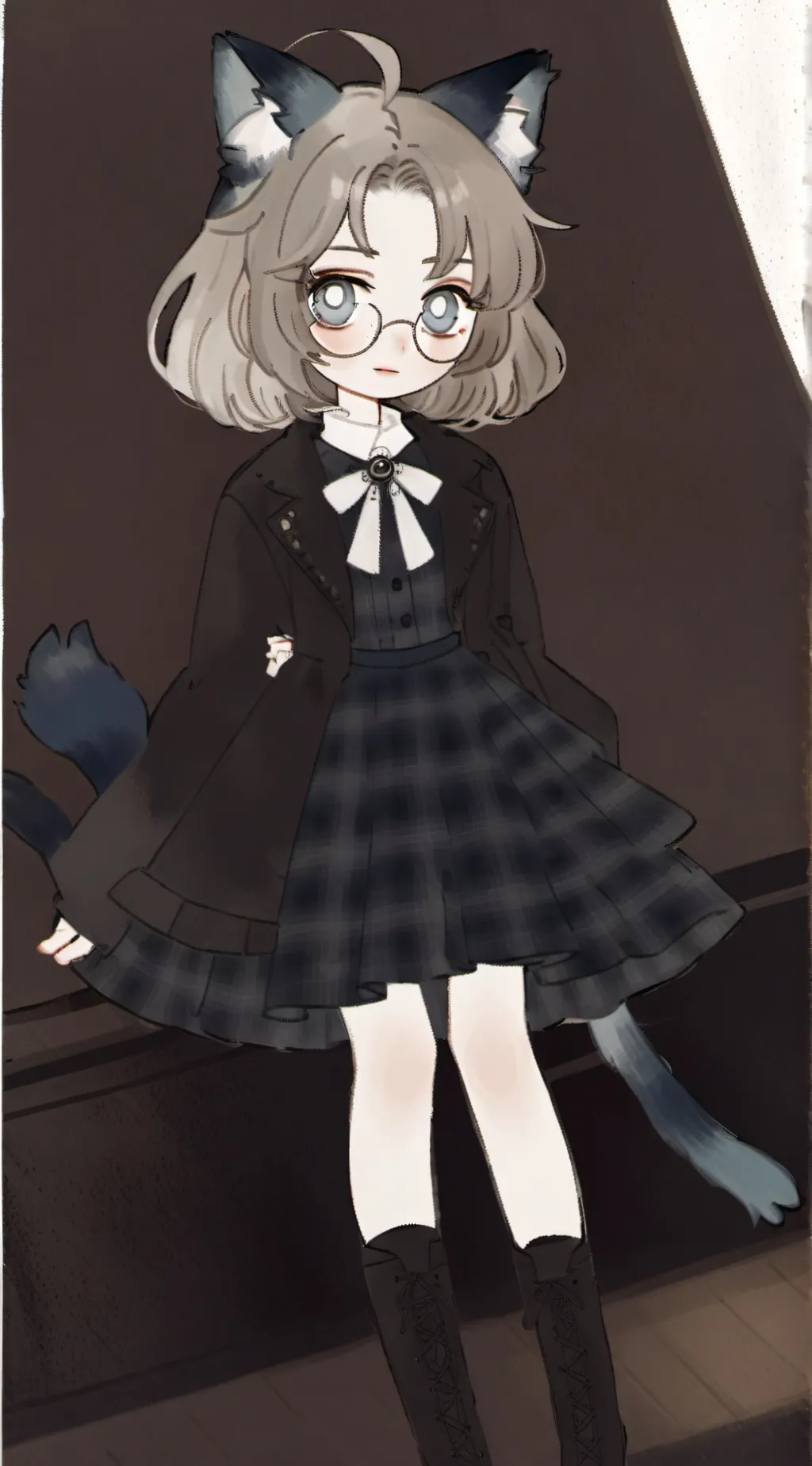 ai character: Ellie Izumi background