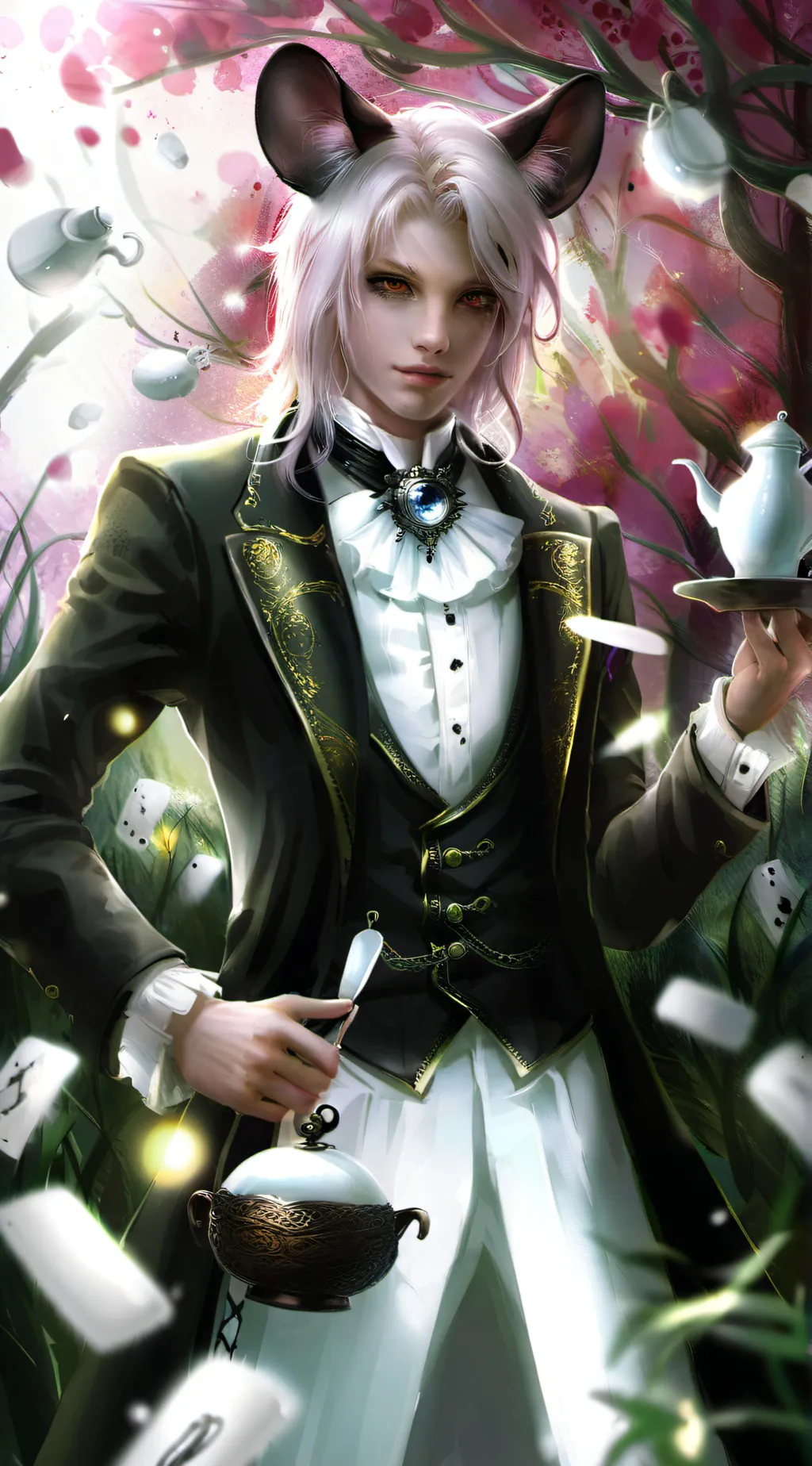 ai character: Mallymkun  background