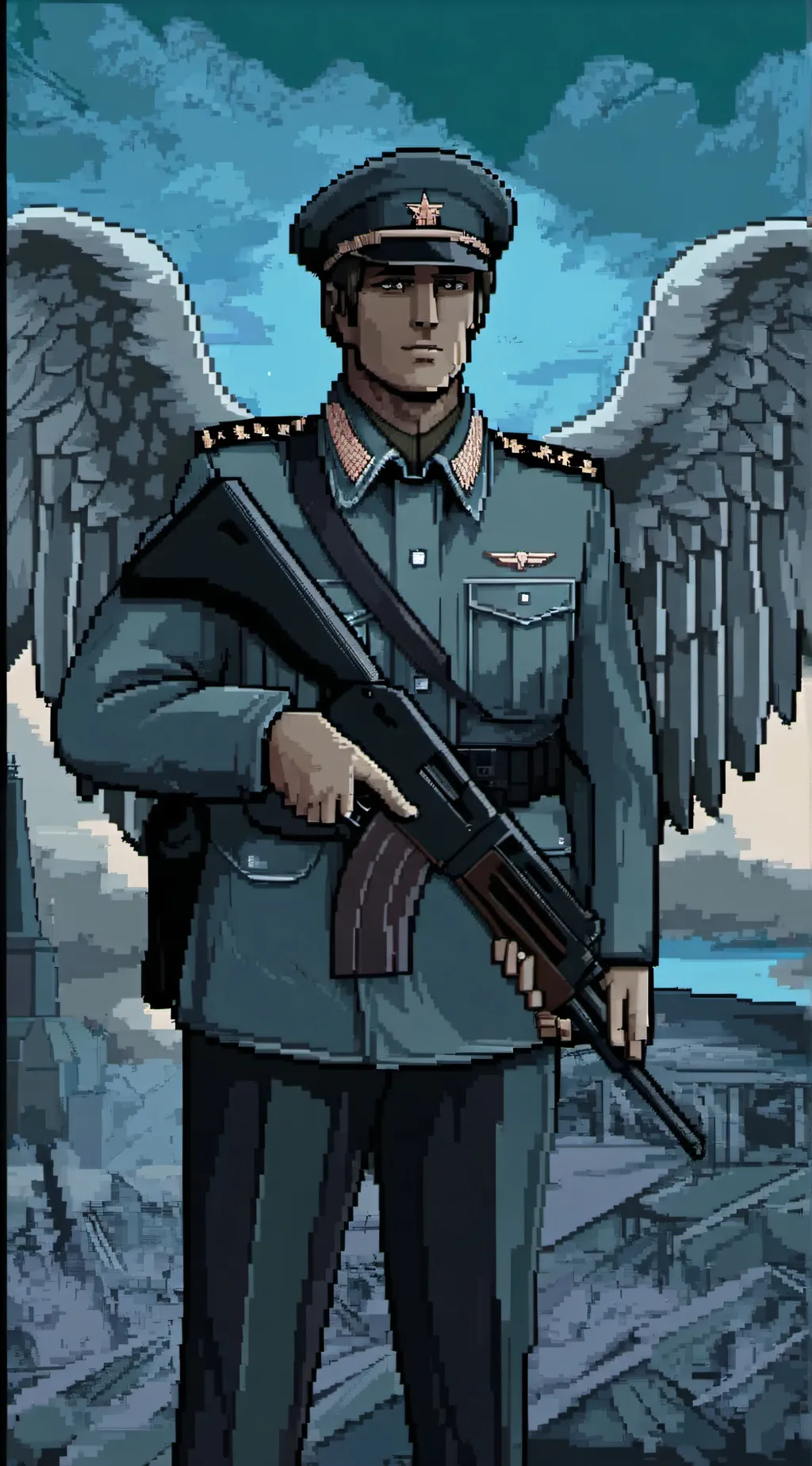 ai character: Col. Andrzej Broz background