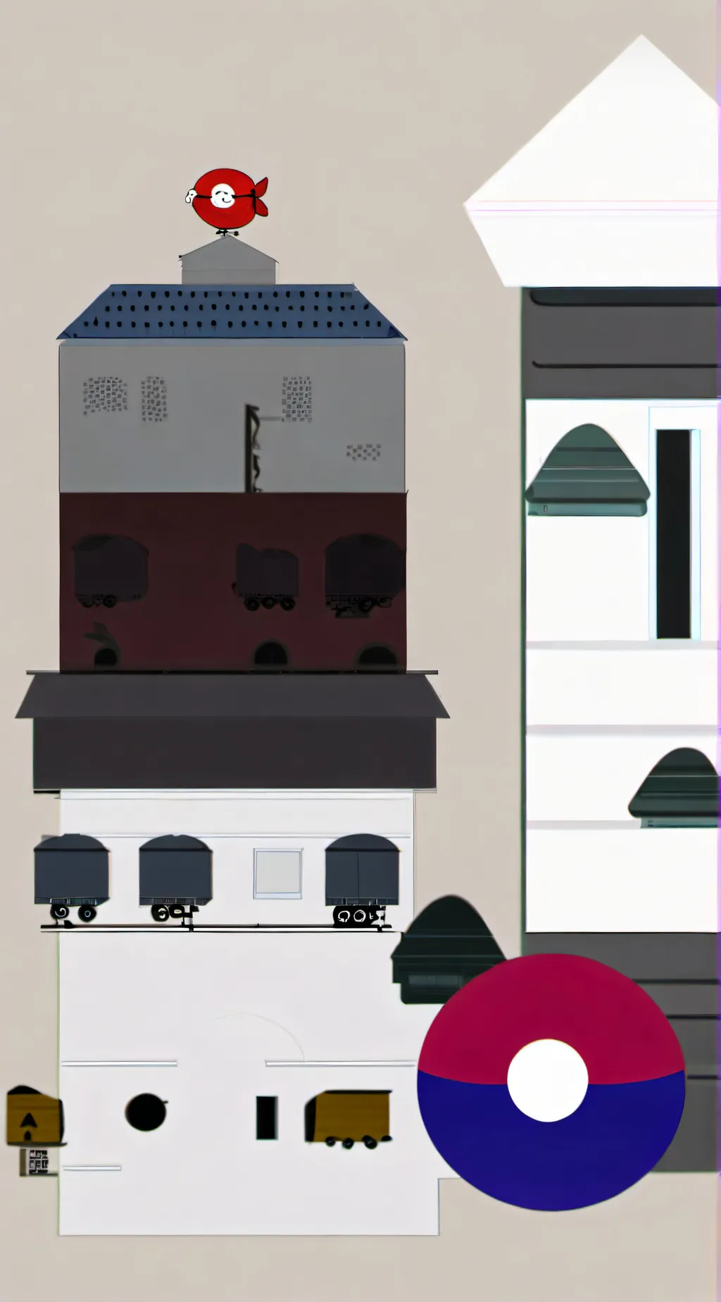 ai character: FPE Countryballs  background